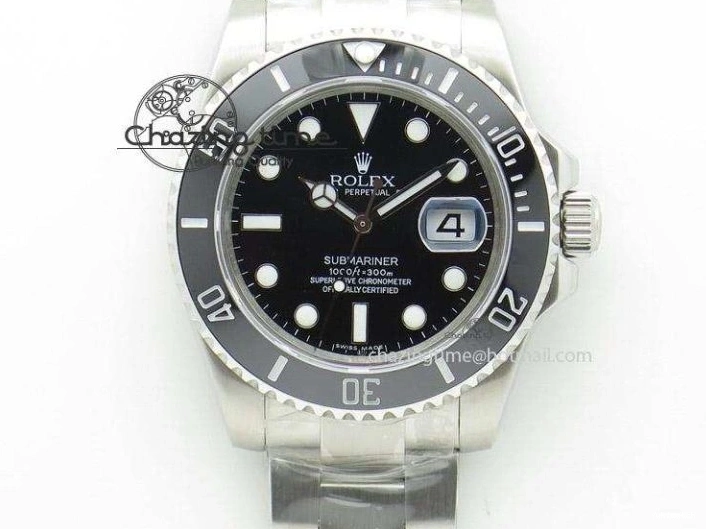 ARF Rubber Yacht-Master 116655 Ceramic 1:1 SH3135 On Edition Bezel Strap Oysterflex Best 0520